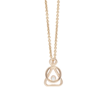 Mother and Child pendant Gold with Diamond