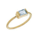 Square ring 14K Gold