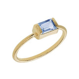 Square Ring aus 14K Gold