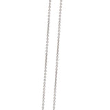 Silver anchor chain 60cm