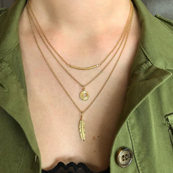 Ease Kette mit Brillant