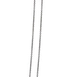 Silver anchor chain 70cm